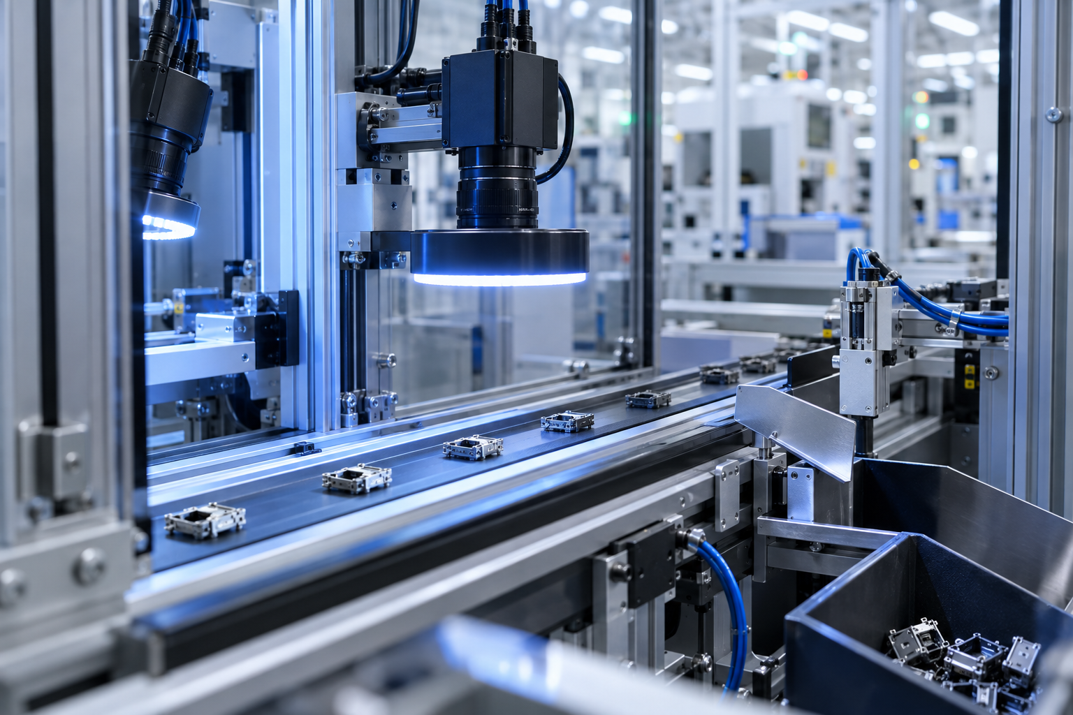 Automated optical inspection station